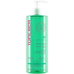  Gel Rửa Mặt Không Chứa Xà Phòng Cho Da Dầu Mụn, Nhạy Cảm Topicrem Ac Control Purifying Cleansing Gel 400ml 