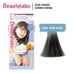  Kem Nhuộm Tóc Tạo Bọt Màu Nâu Xám Khói Beautylabo Whip Hair Color - Misty Ash 