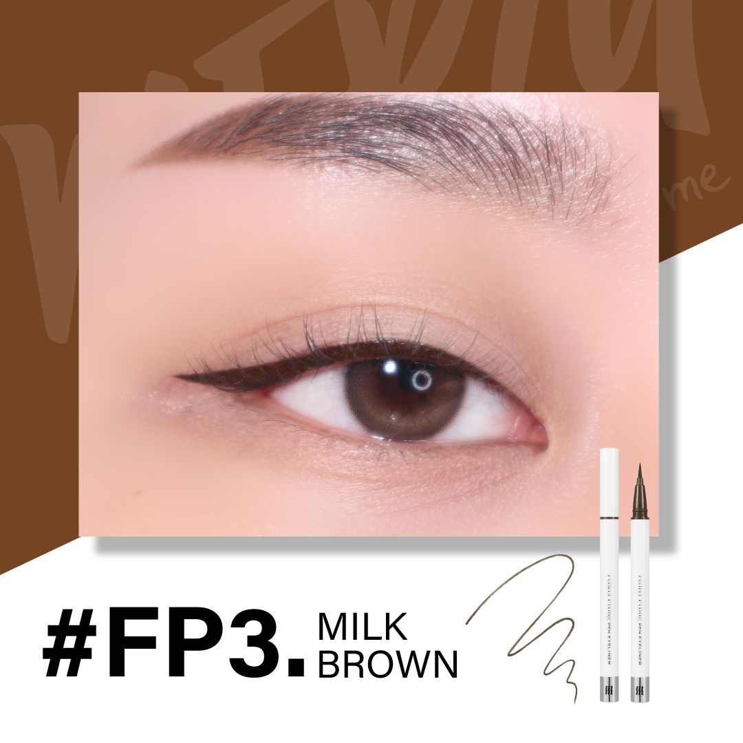  Bút Kẻ Mắt Nước Merzy Perfect Fixing Pen Eyeliner #FP3 Milk Brown 