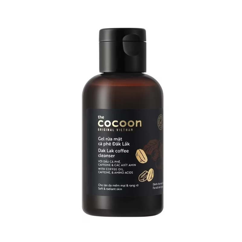  Gel Rửa Mặt Cà Phê Đắk Lắk Cocoon 140ml 