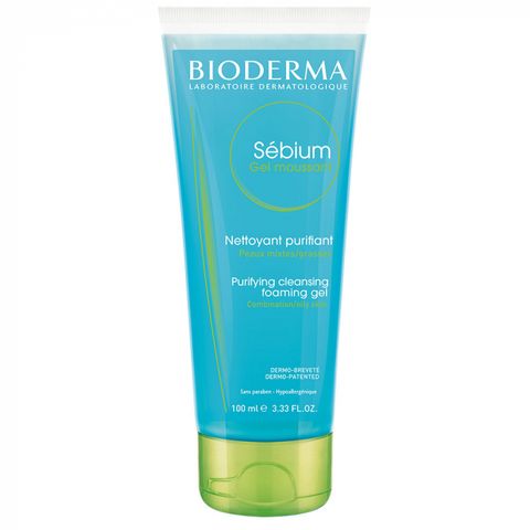  Gel Rửa Mặt Dành Cho Da Dầu & Hỗn Hợp Bioderma Sébium Gel Moussant 200ml - DATE 