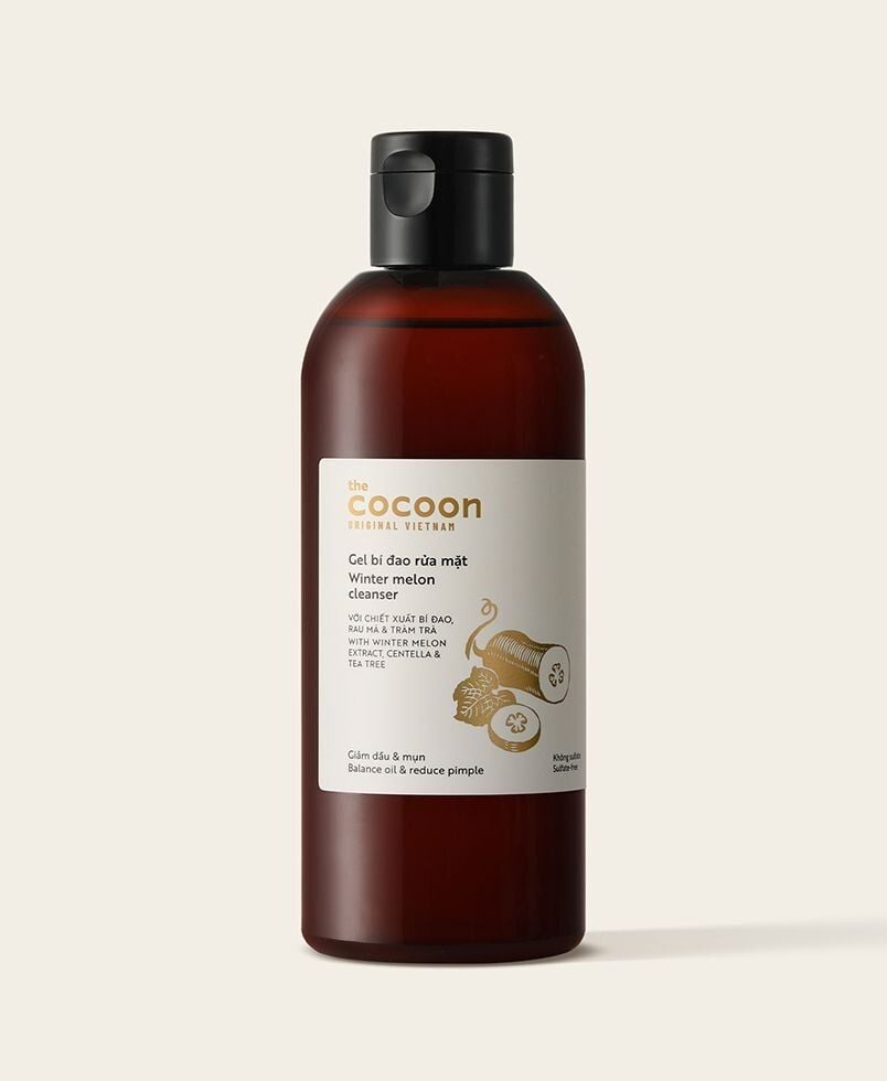  Gel Rửa Mặt Cocoon Chiết Xuất Bí Đao 310ml - NEW 