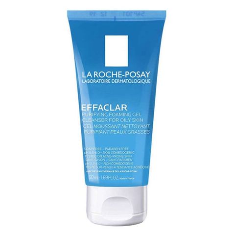  Gel Rửa Mặt La Roche-Posay Effaclar Làm Sạch Giảm Mụn 50ml 