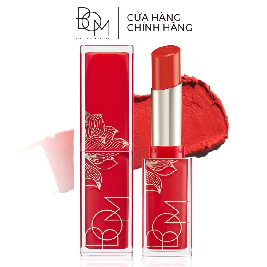 Son Lì Bom #802 Đỏ Cherry (Bản Giới Hạn 2024) 3.1G. 