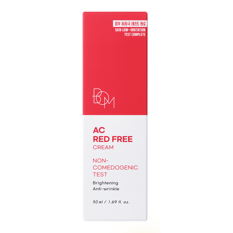  KEM DƯỠNG SÁNG DA NGỪA MỤN BOM AC RED FREE CREAM 50ML 