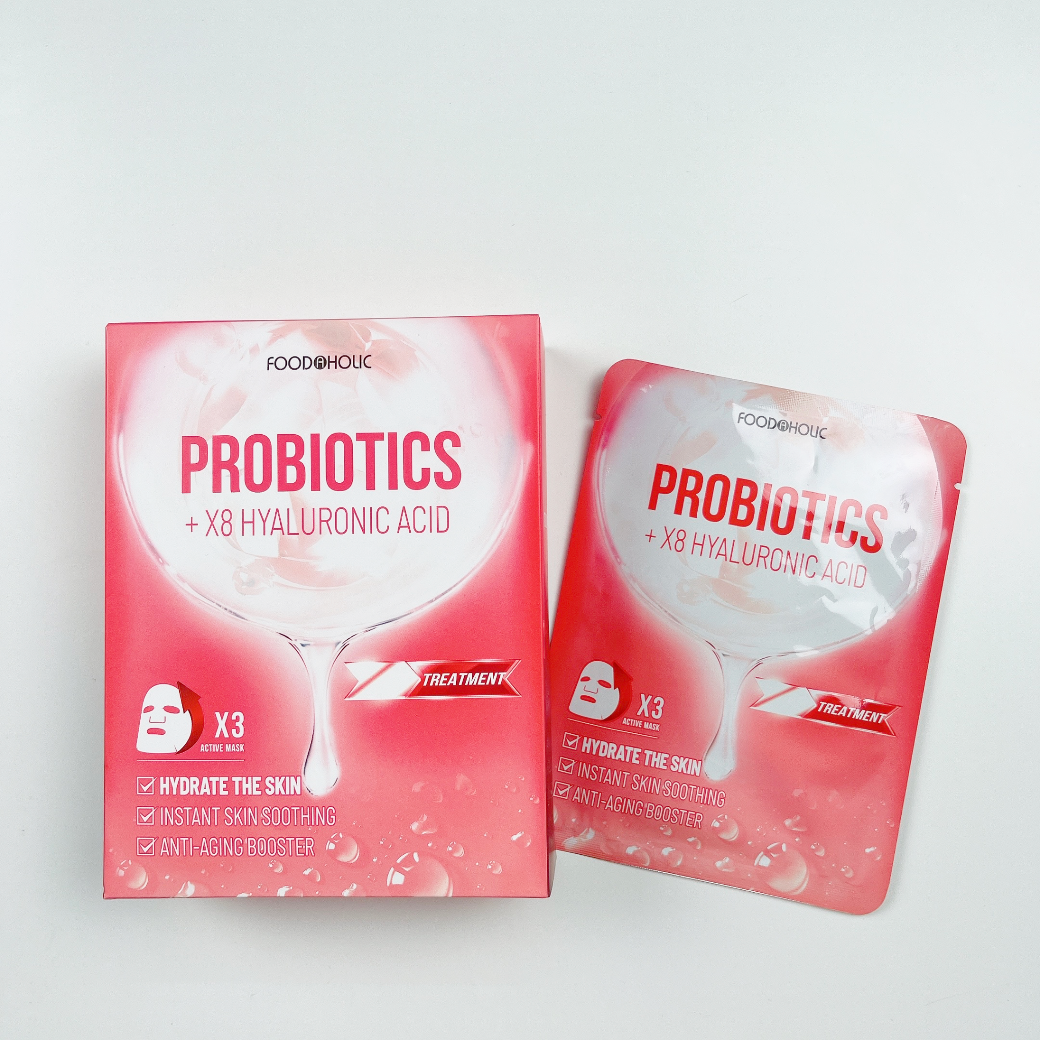 Mặt Nạ Giải Cứu Da, Hỗ Trợ Tái Tạo Chuyên Sâu Foodaholic Probiotics 23ml