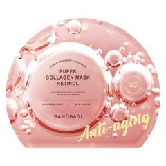  Mặt Nạ Banobagi Retinol Retinol Cải Thiện Nếp Nhăn (Hồng Cam) 30G 