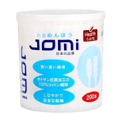  Tăm Bông Kháng Khuẩn Jomi 200 Chiếc 