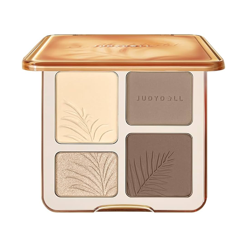  Bảng Phấn Bắt Sáng Tạo Khối Judydoll Highlight & Contour 02 Wood 