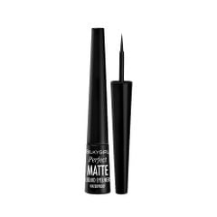  Kẻ Mắt Nước Silkygirl Perfect Matte Liquid Eyeliner Waterproof 01 Matte Black 2.5ml. 