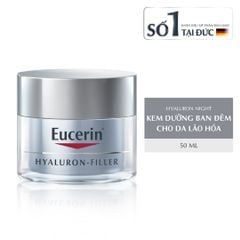  Kem dưỡng chống nhăn da ban đêm Eucerin Anti Age Hyaluron Filler Night Cream 50ml - New 