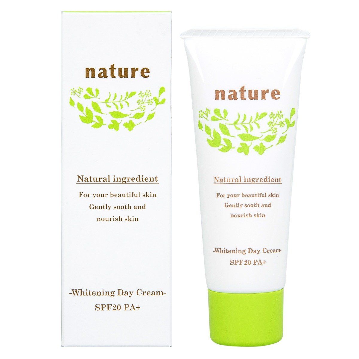  Kem Dưỡng Làm Trắng Da Ban Ngày Nature Whitening Day Cream Spf20 Pa+ 40g 