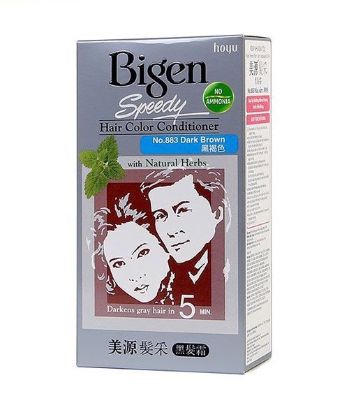  Kem Nhuộm Tóc Bigen Speedy Hair Color Conditioner 883 - Nâu Sẫm 