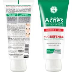  Kem Rửa Mặt & Mặt Nạ Ngăn Ngừa Mụn Đầu Đen Acnes 100G 