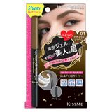 Gel Vẽ Lót Lông Mày Và Kẻ Mí Mắt Kissme 0.1G - #01 Nâu Tự Nhiên.