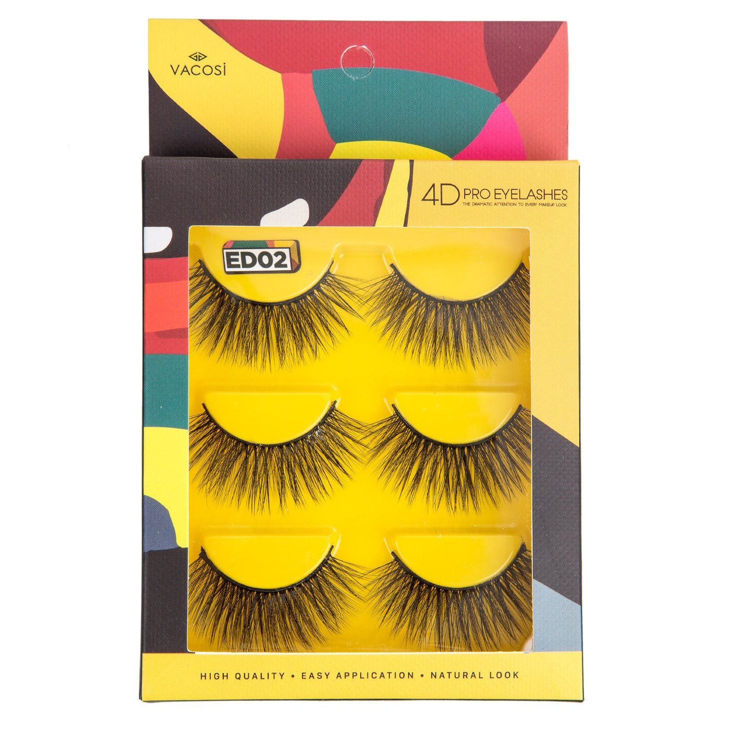  Lông Mi Giả Chuyên Nghiệp Vacosi 4D - Ed02. 