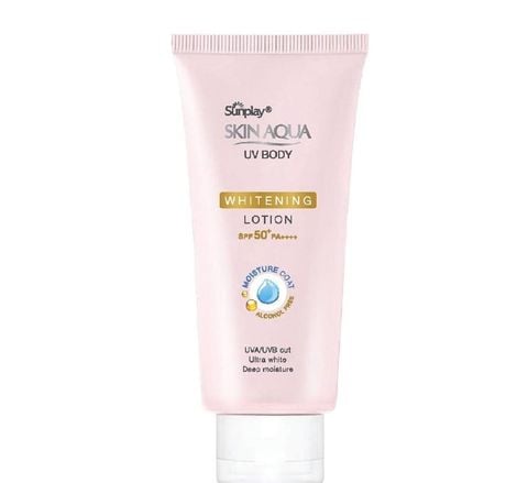  Lotion chống nắng dưỡng thể Sunplay Skin Aqua UV Body Whitening 150g 