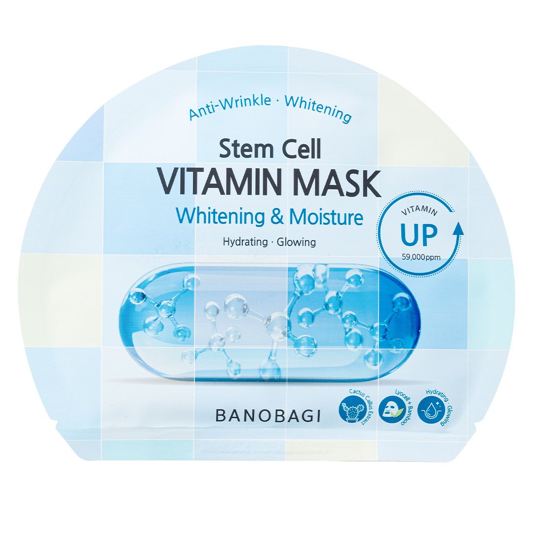  Mặt Nạ Banobagi Dưỡng Sáng Và Cấp Ẩm Cho Da 30g (Xanh) 