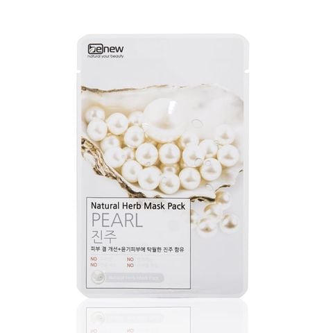  Mặt Nạ Dưỡng Da Chiết Xuất Ngọc Trai Benew Natural Herb Mask Pack Pearl 22ml 