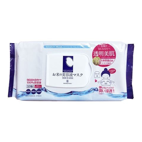  Mặt nạ MOMOTANI White Moisture Essence mask 32 miếng 