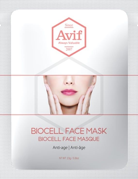  Mặt Nạ Chống Lão Hóa Avif Biocell Anti-age Face Mask 23g 