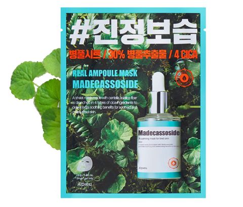  Mặt Nạ Giấy A'Pieu Real Ampoule Mask Madecassoside 24g 