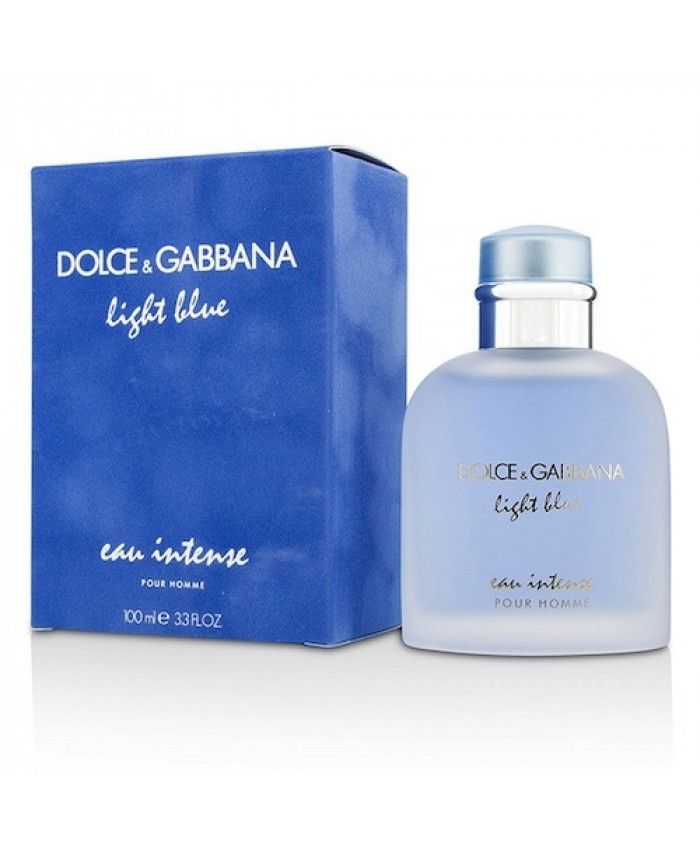 DOLCE & GABBANA LIGHT BLUE POUR HOMME EAU INTENSE (100 mL) – AB BEAUTY WORLD