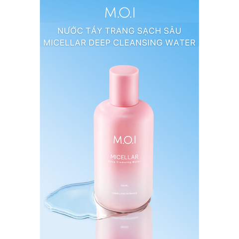  Nước Tẩy Trang M.O.I Micellar Deep Cleansing Water 250ml 