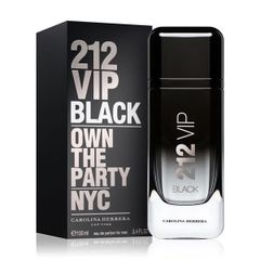  Nước hoa nam Carolina Herrera 212 Vip Men Black Edp 100ml 