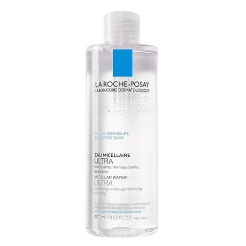  Nước làm sạch sâu và tẩy trang cho da nhạy cảm La Roche-Posay Micellar Water Ultra Sensitive Skin 400ml 