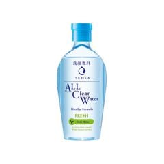  Nước Tẩy Trang Sạch Thoáng Senka All Clear Water Miceller Formula Fresh 230ml 