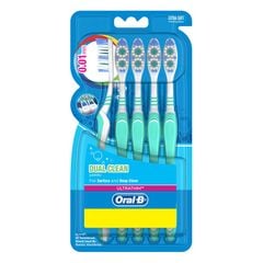  Bàn Chải Đánh Răng Oral-B Dual Clean (vỉ 5 chiếc) 