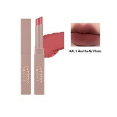  Son Thỏi Lì Merzy Academia Cotton Lipstick #Al1 Aesthetic Plum - Date 4 