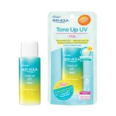  Sữa Chống Nắng Hiệu Chỉnh Sắc Da Sunplay Skin Aqua Tone Up UV Milk Mint Green SPF50+ PA++++ 50g 