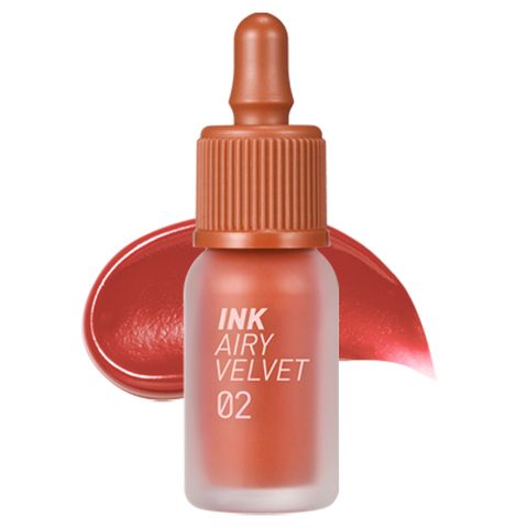  Son kem lì Peripera Ink Airy Velvet Tint Selfie Orange Brown 02 -  Cam đất 