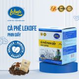 Cà phê Lekofe phin giấy hộp 10 gói 140g