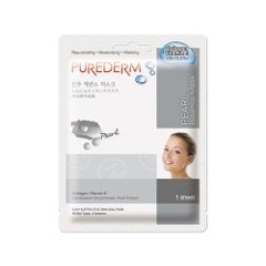  Mặt Nạ Dưỡng Ẩm Chiết Xuất Ngọc Trai Purederm Pearl Essence Mask 