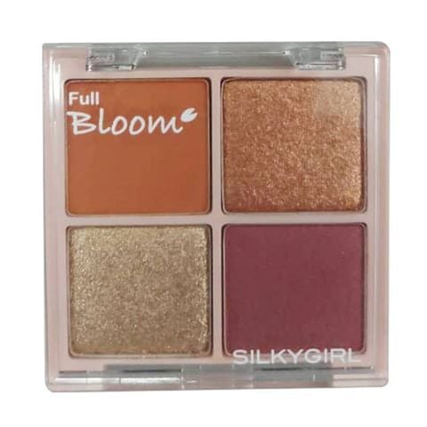  Bảng phấn mắt SILKYGIRL Full Bloom Shadow Quad 02 Poppy Haze 6.4g 