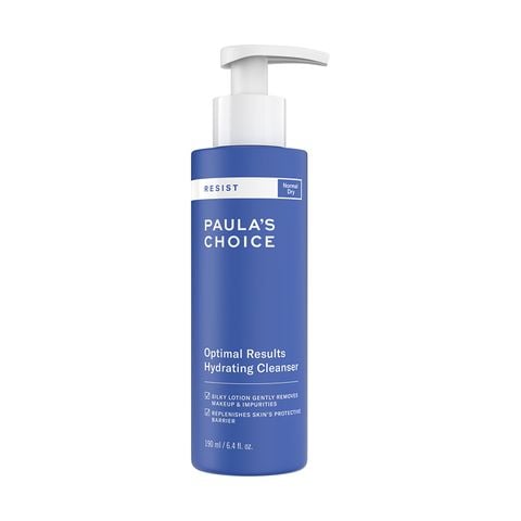  Sữa rửa mặt Làm Ẩm & Chống Lão Hoá Cho Da Thường, Da Khô Paula's Choice Resist Optimal Results Hydrating Cleanser 190ml 