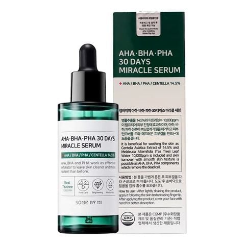  Serum giảm mụn SOME BY MI AHA-BHA-PHA 30 DAYS MIRACLE SERUM 50ML 