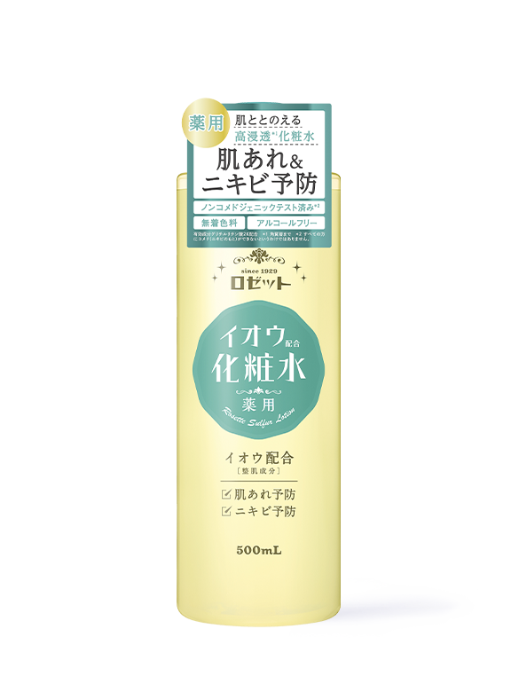  Nước Cân Bằng Dưỡng Ẩm Và Làm Dịu Da 500ml Rosette Sulfur Skin Lotion. 