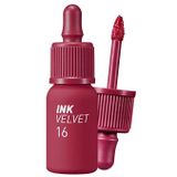 Son Kem Lì Peripera Ink The Velvet Heart Fuchsia Pink 16 -  Hồng Đỏ Tươi.