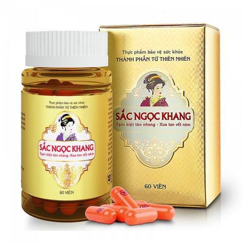  Viên uống hỗ trợ giảm nám vi tảo lục Sắc Ngọc Khang ( 60 viên) 