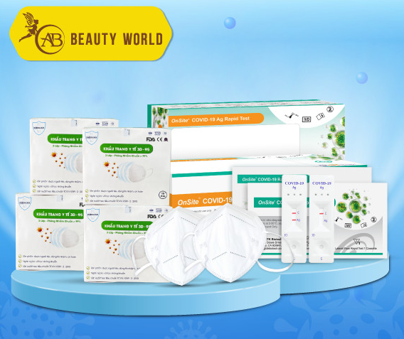  Khẩu Trang 3D Medical Mask - 10 Miếng. 