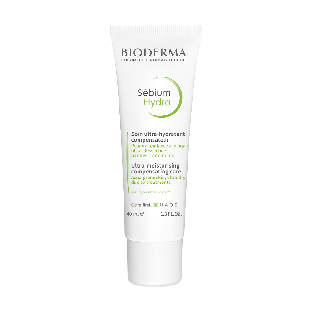  Kem Dưỡng Ẩm Cho Da giảm Mụn Nặng Bioderma Sebium Hydra 40ml 