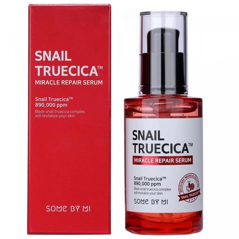  Serum Tinh Chất Ốc Sên Dưỡng Hỗ Trợ Phục Hồi Da, Mờ Thâm Sẹo Some By Mi Snail Truecica Miracle Repair Serum 50ml - DATE 