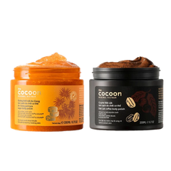  Combo Cocoon Đường Thốt Nốt An Giang Làm Sạch Da Chết Cơ Thể 200ml Và Cà Phê Đắk Lắk Làm Sạch Da Chết Cơ Thể 200ml 