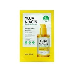  Mặt Nạ Dưỡng Sáng Da Chiết Xuất Quả Thanh Yên  Some By Mi  Yuja Niacin Blemish Care Serum Mask 25g/miếng 