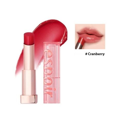  Son Dưỡng Espoir Nowear Glow Lip Balm # Cran Berry Màu Đỏ Cam 