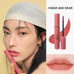  Son Kem Lì 3CE Mịn Như Nhung Velvet Lip Tint Near And Dear - Hồng Đất 